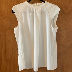Calvin Klein Off White Blouse
